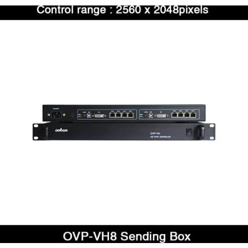 HD ONBON OVP-VH8 LED Display Sending Controller , 8 Ethernet Ports Maximum Support 5.2Million Pixel Output