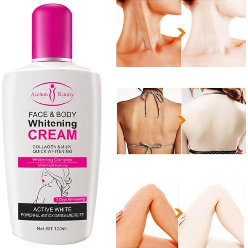 Body Cream Smoothes Skin Whitening Collagen Milk Leg Oil Control Moisturizing Skin Care Whitening Skin Cream 120ml