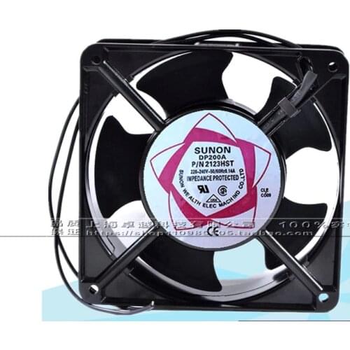 New original DP200A P / N2123XSL HSL XBL HBL HST 12CM220V Chassis fan