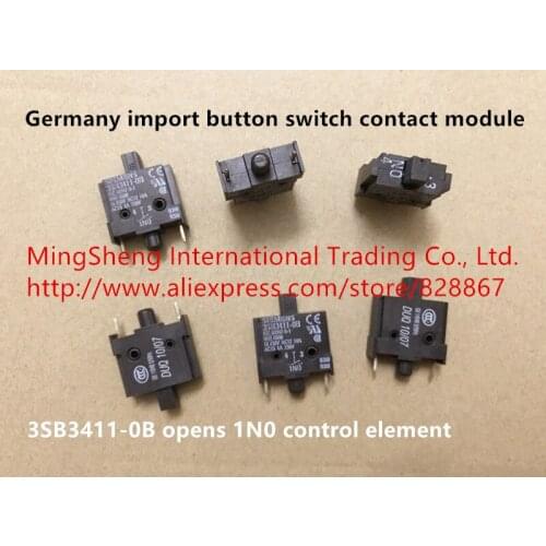 Original new 100% button switch contact module 3SB3411-0B opens 1N0 control element