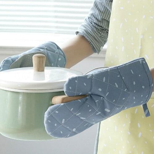 Hot Oven Gloves Thicken Baking Heat-proof Glove Pad Durable Oven Microwave Insulation Pad Baking Kitchen Tools