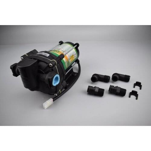 RV Series 10L/min Diaphragm Delivery Transfer Water Pump Self-Priming food grade pump 24V 60PSI pressure switch controlled