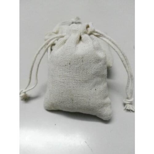 SPECIAL SALE 20/lot 9.5*14cm overlocked Cotton Linen cheap drawstring bag Gift bag Christmas Wedding Thanksgiving Day Jewe