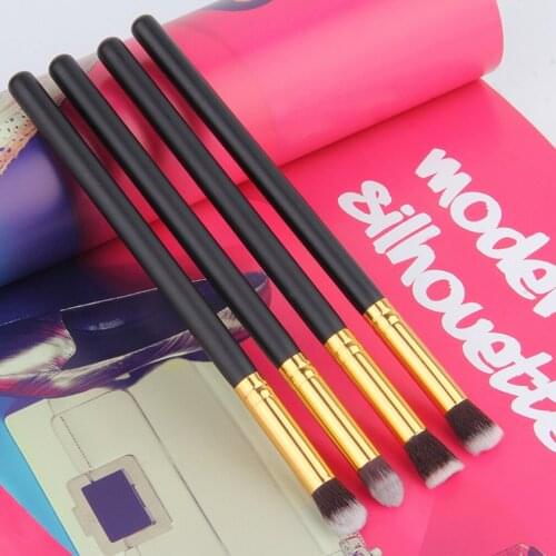 2Set/8pcs 2017 Professional Eye brushes set eyeshadow Foundation Mascara Blending Pencil brush Makeup tool Cosmetic Black