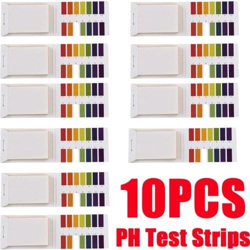 800 Strips/10pcs PH Test Strips Full PH Meter PH Controller 1-14st Indicator Litmus Tester Paper Water Soilsting Kit Factory