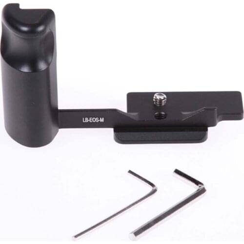 Aluminum Camera Hand Grip for Canon M Quick Release QR L-Plate Arca Swiss Fit