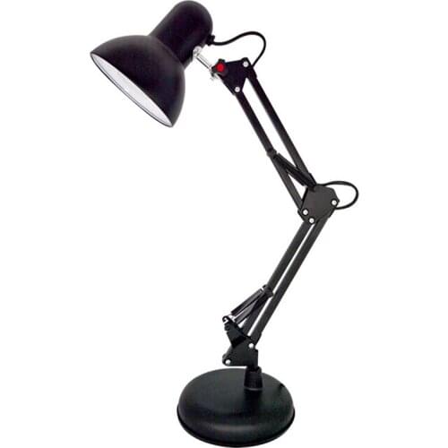 American Industrial Iron Table Lamp Foldable Retro Bedroom Bedside Office Children Learning Desk Lamp Night Lights