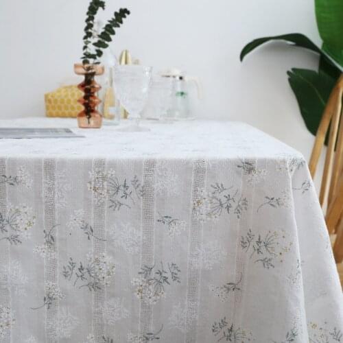 CANIRICA Lace Tablecloths On The Table