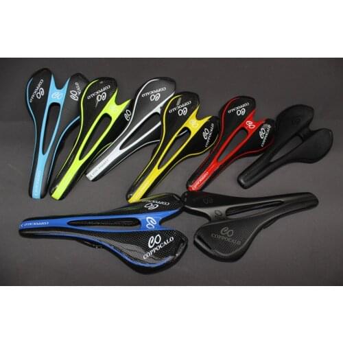 Coppocalo carbon saddle glossy matte top version seatpad MTB bike full carbon saddle Road Bike front sella seat Bicycle Prats