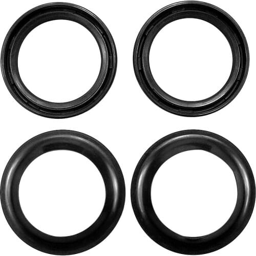 Motorcycle Front Fork Damper Oil Dust Seal For Harley-Davidson Fatboy FLSTF/EFI FLSTFI/Lo 110th Anniversary FLSTFB/Lo FLSTFB