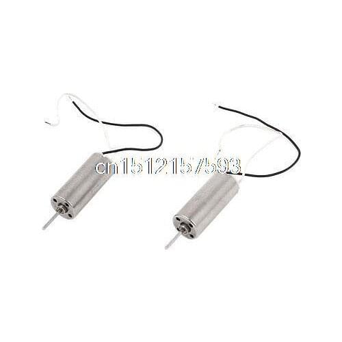 DIY RC Helicopter 0.8mm Shaft DC Coreless Motor DC 3.7V 51000RPM 2Pcs