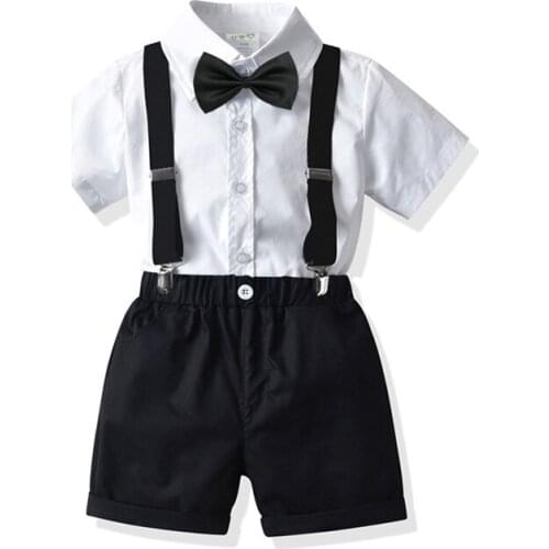 Newborn Children Boys Summer Clothing Suit Baby Boy Birthday Party 2021 New Style Kids Boy Clothing Suit 1-6 Years Outfits Suit