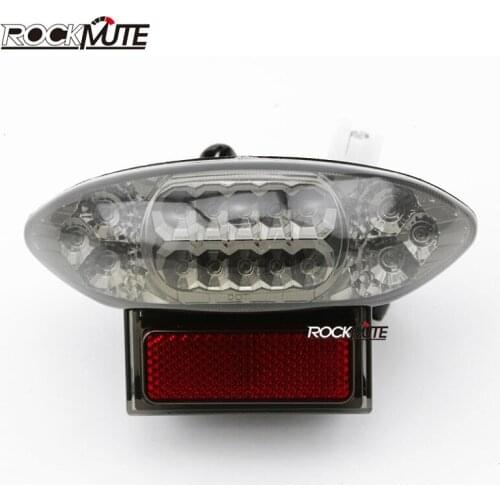 Integrated LED Rear Tail Light Brake Turn Signal Blinker Lamp For Suzuki GSX 1300R Hayabusa 1999-2007, GSXR 600/750 2003-2006