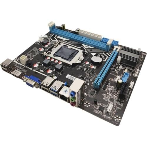 H61 LGA 1155 Motherboard DDR3 Dual Channels Memory 16G For -Intel Core I3 I5 I7