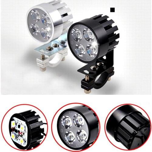 Motorcycle Headlight moto driving fog lights 12V 20W motorbike work auxiliary lights moto head lamp spotlights waterproof light