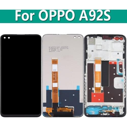 6.57" For OPPO A92S PDKM00 Display LCD Touch Panel Digitizer Assembly Screen Accessories