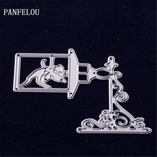 PANFELOU Metal craft Desk lamppaper die cutting dies for Scrapbooking/DIY Easter wedding Halloween cards