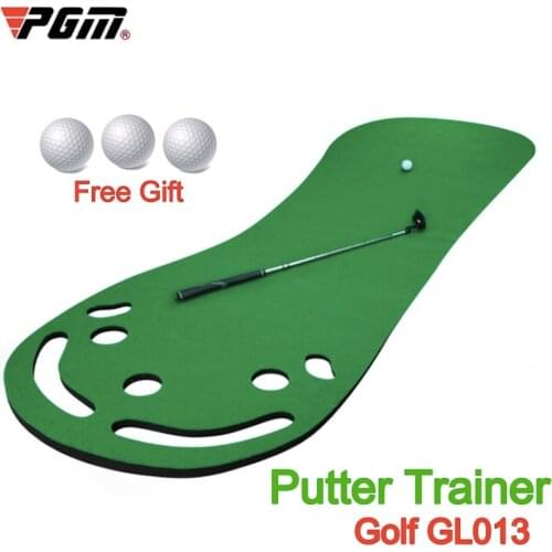PGM Indoor Golf Putter Trainer 300x90cm Portable Mini Office Home Putting Green Training Aids Wholesale