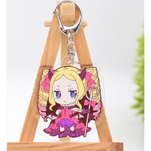 WL0737 RE:Zero Keychain Anime Keyring Accessories