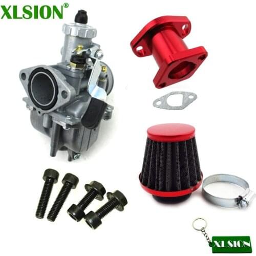 XLSION VM22-3847 Mikuni Carburetor Kit For GX200 196cc Clones Engine Predator 212cc Go Kart Mini Bike