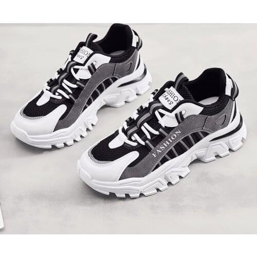 2020 Autumn New Hot Shoes Korean Version Thick-soled Shoes Female Wild Student Shoes INS Wind Womens Shoes Casual Sports Shoes