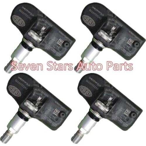 4PCS Auto Parts TPMS Tire Pressure Monitor Sensor For Dodge Chrysler Jeep Ram OEM 56053031