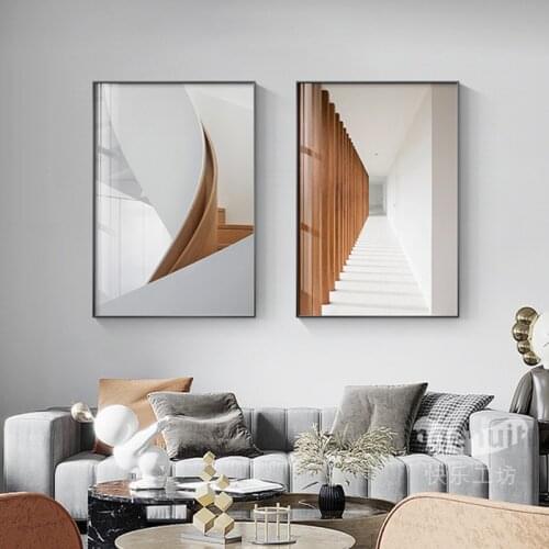 Abstract interior design Canvas painting Posters and Print Modern Minimalist Home Decor wall art picture For Living room Bedroom