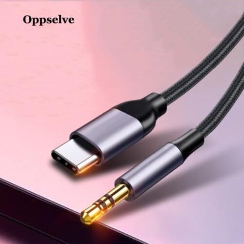 Type-C to 3.5mm Jack Converter Audio Cable AUX Headphones Adapter Audio Cable For Xiaomi Mi 11 10 SE Oneplus For Huawei P40 Mate