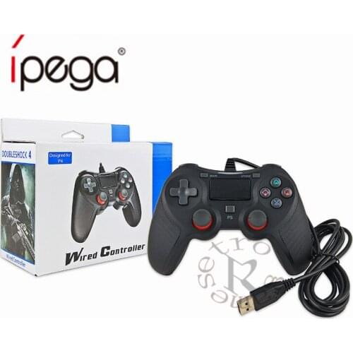 DHL 50pcs/lot For PS4 Game Controller USB Wired Gamepad for Playstation 4 Console Joystick Gamepads Multiple
