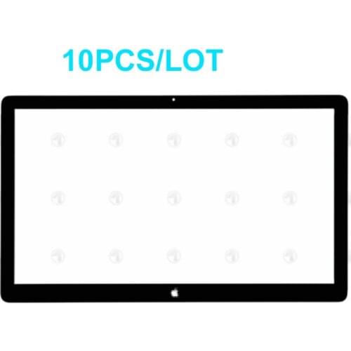 DHL/EMS FREE SHIPPING 10pcs For Apple 27" A1316 A1407 Cinema Thunderbolt Display Front LCD Screen Glass Lens Cover