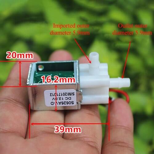 Hot Sale Miniature Solenoid Valve Solenoid Valve Normally Closed DC 12V Electric Vent Valve For Garden Watering Accessories