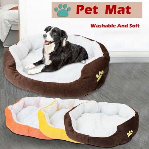 Cashmere Dogs Nest Cats Nest Teddy Removable Pet Mat Pet Detachable House Warm Soft Breathable Bed