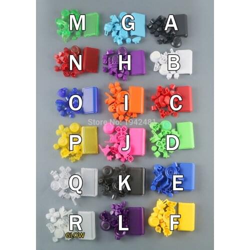 18 Colors Optional L1 R1 L2 R2 Trigger Buttons Set replacement for PS4 Pro controller for PS4 4.0 JDS 040 JDM 040 Buttons Kit