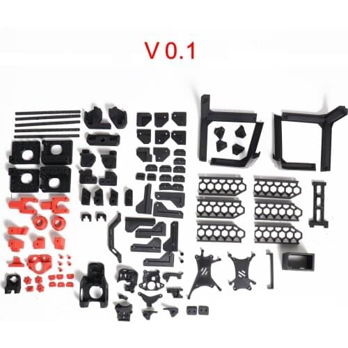Blurolls Voron 0.1 V0.1 printed full kit direct extruder verison E-sun ABS+ 3d printer printed parts