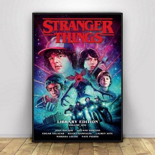 Stranger Things Poster Tv Series Movie Canvas Print Poster Wall Painting Decoration