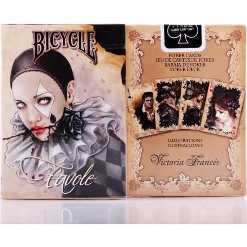 Bicycle Favole Deck Vampire Playing Cards Poker Size USPCC Custom Limited Edition Magic Cards Magic Tricks Props