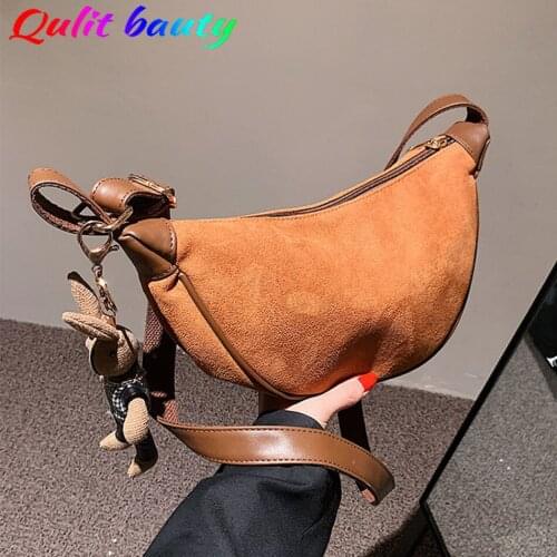 Qulit bauty Women's Suede Bags