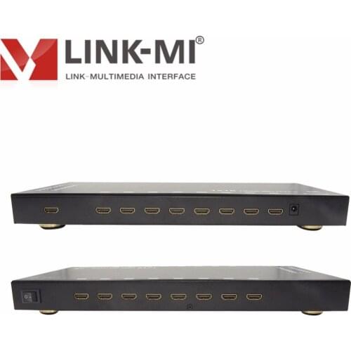 LINK-MI 1x16 HDMI Splitter 1x8 1x4 1x2 3D Video Full HD Projector Multi Ways Output Signal Distribution 1080P