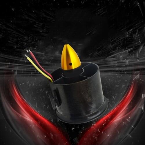 Jet motor 70mm Duct Fan Unit with 3000KV 6 Leaves Brushless Outrunner Motor for RC EDF Jet AirPlane