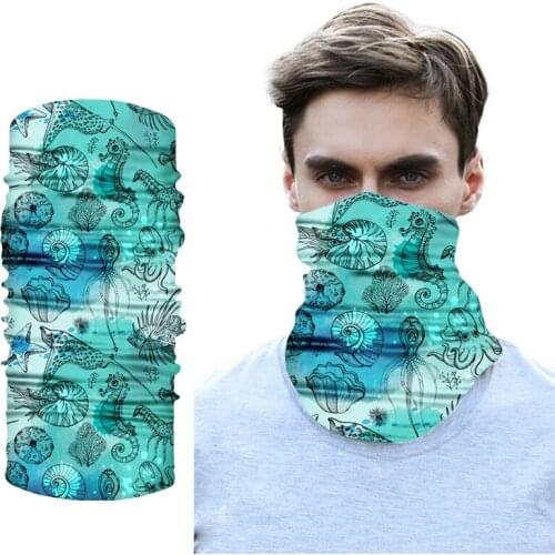 Outdoor 3D Cycling Tube Buffs Headscarf Neck Scarf Motorcycle Face Masks Windproof UV Headband Shield Ciclismo Bandana Scarfs