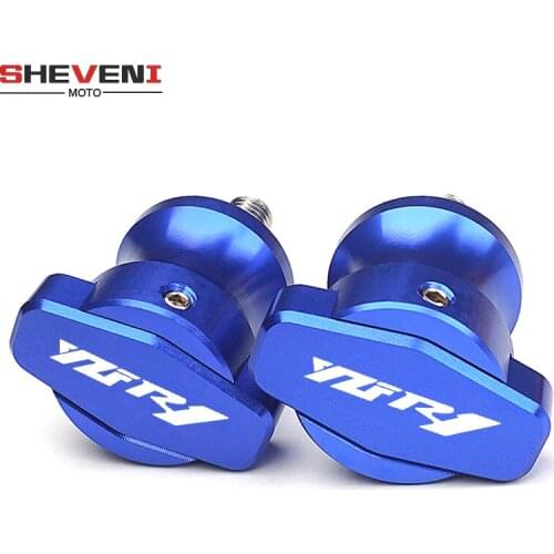 M6 For YAMAHA YZF R1 R1M 1999 2000 2001 2002 2003 2004 2005 2007 2008 Motorcycle accessories Swingarm Spools slider stand screws