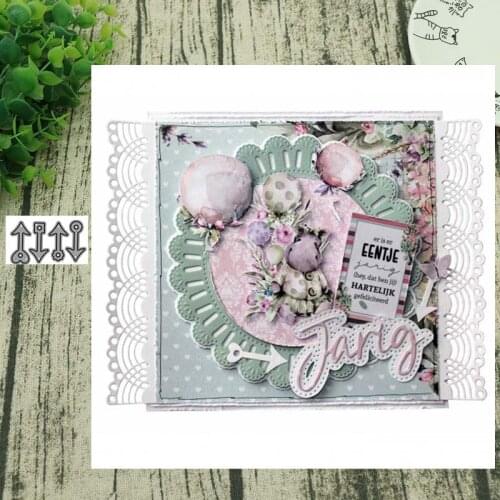 Arrow decoration Metal Cutting Dies for Scrapbooking Steel Craft Die Cut Embossing Paper Card Album Stencil