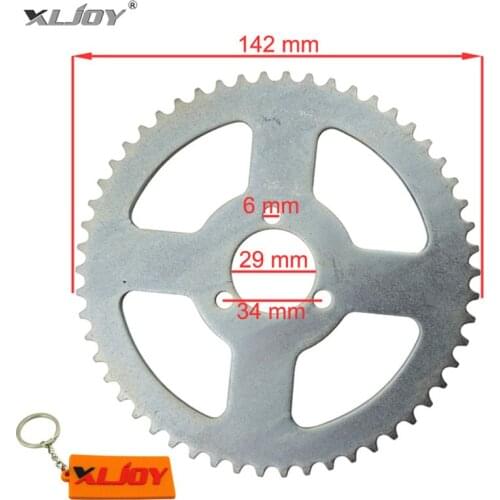 XLJOY T8F 54T 29mm 54 Tooth Rear Chain Sprocket For 47cc 49cc Pocket Bike Mini Moto Quad ATV