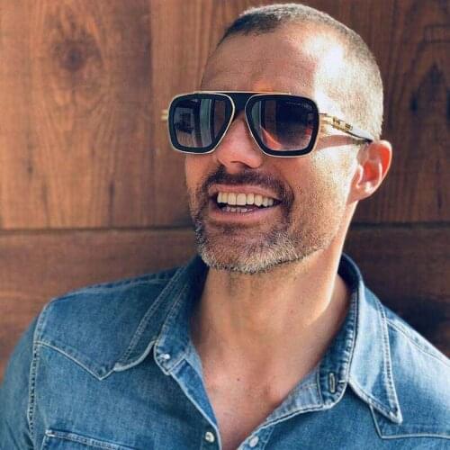 2021 Fashion Classic Metal LXN EVO Gradient Pilot Sunglasses Men Women Vintage Brand Design Sun Glasses Lunettes De Soleil UV400