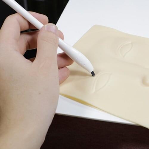 20pcs Disposable Microblading Tebori Manual Pen with Needles Permanent Makeup Embroidered Eyebrow Tattoo Tebori Hand Tools