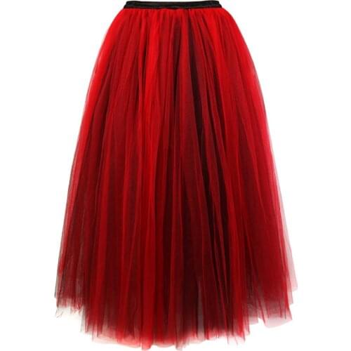 AOLAIYAOQU Women's Fluffy Skirts