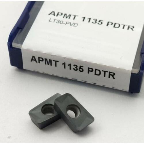 APMT1135 PDTR LT30 Carbide Inserts Tungsten Blade Lathe Turning Tools For Lathe