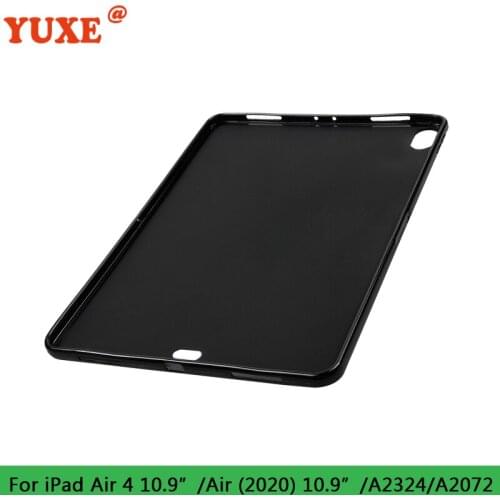 Tablet Case For iPad Air 4 10.9 inch 2020 Cover Silicone Anti-drop cover for ipad air 2020 (4th Generation ) 10.9" A2324 A2072