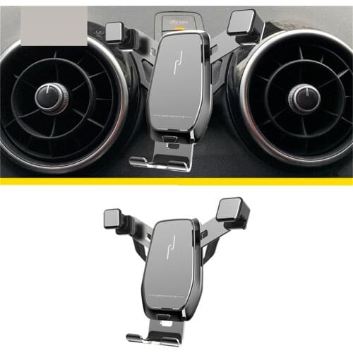 Mount Holder with Adjustable Air Vent Clip Cover For Audi A3 S3 Horizontal & Vertical Screen Navigation Smartphone Cell Phone