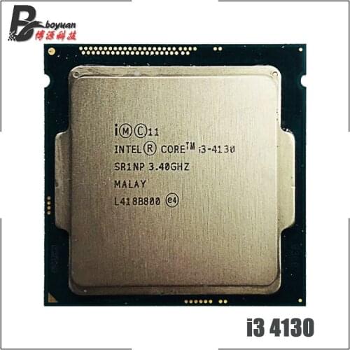 Intel Core i3-4130 i3 4130 3.4 GHz Dual-Core CPU Processor 3M 54W LGA 1150